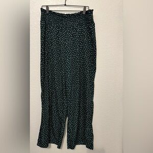SHEIN‎ Curve Polka Dot GreenPants